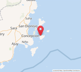 Map of Igbon, Western Visayas