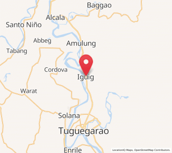Map of Iguig, Cagayan Valley