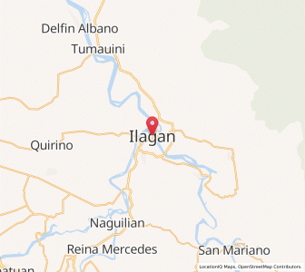 Map of Ilagan, Cagayan Valley
