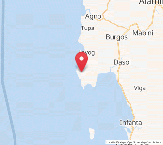 Map of Ilioilio, Ilocos