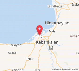 Map of Ilog, Western Visayas