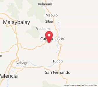 Map of Imbatug, Northern Mindanao