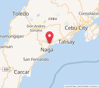 Map of Inayagan, Central Visayas