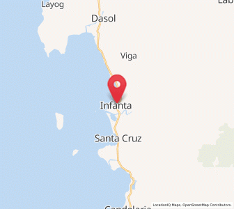 Map of Infanta, Ilocos