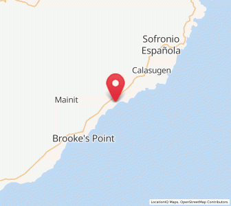 Map of Ipilan, Mimaropa