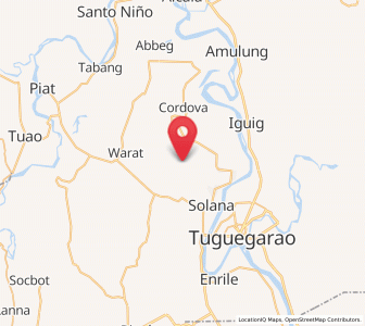 Map of Iraga, Cagayan Valley