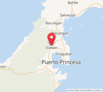 Map of Irahuan, Mimaropa