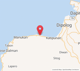 Map of Irasan, Zamboanga Peninsula