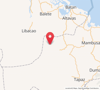 Map of Jaena, Western Visayas