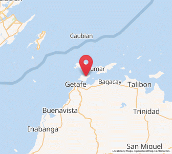 Map of Jandayan Norte, Central Visayas