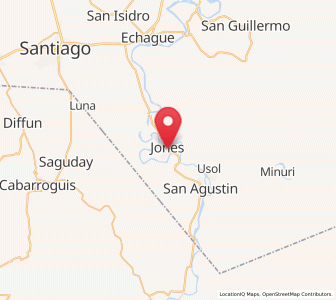 Map of Jones, Cagayan Valley