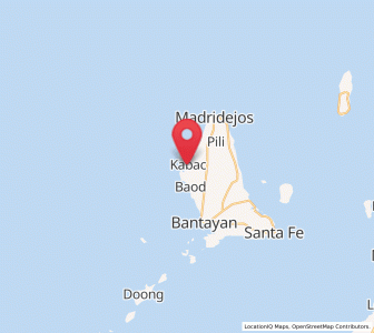 Map of Kabac, Central Visayas