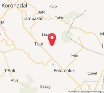 Map of Kabalen, Soccsksargen