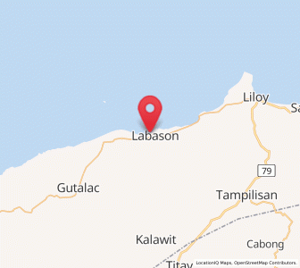 Map of Kalawit, Zamboanga Peninsula