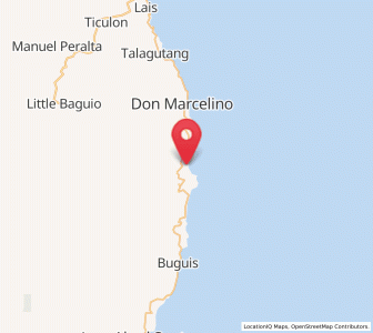 Map of Kalian, Davao
