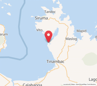 Map of Kaliliog, Bicol