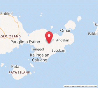Map of Kambing, Autonomous Region in Muslim Mindanao
