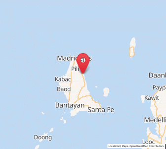 Map of Kaongkod, Central Visayas