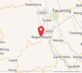 Map of Kapaya, Soccsksargen