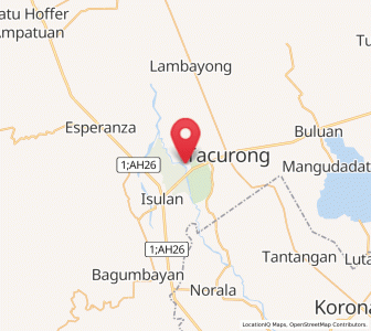 Map of Kapingkong, Soccsksargen
