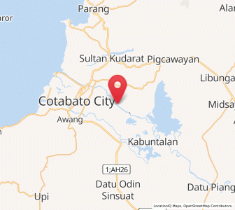 Map of Katidtuan, Autonomous Region in Muslim Mindanao