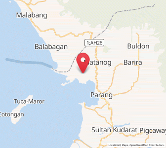 Map of Katuli, Autonomous Region in Muslim Mindanao