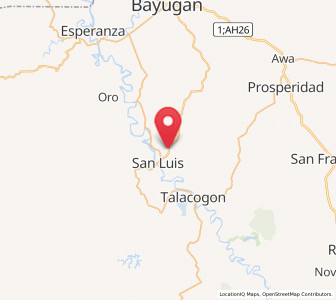 Map of Kauswagan, Caraga