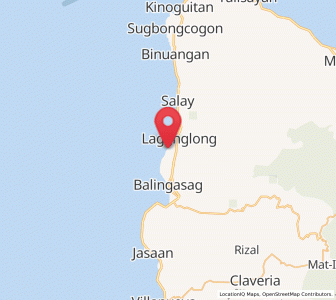 Map of Kauswagan, Northern Mindanao