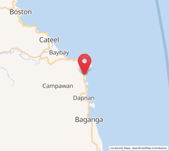 Map of Kinablangan, Davao