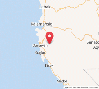 Map of Kulaman, Soccsksargen