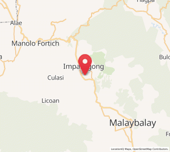 Map of La Fortuna, Northern Mindanao