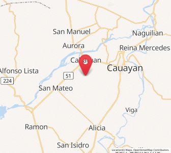 Map of La Paz, Cagayan Valley