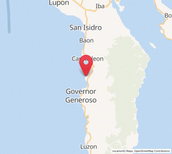 Map of La Union, Davao