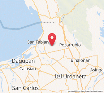 Map of Labney, Ilocos