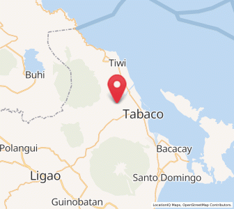 Map of Labnig, Bicol
