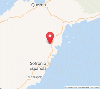 Map of Labog, Mimaropa