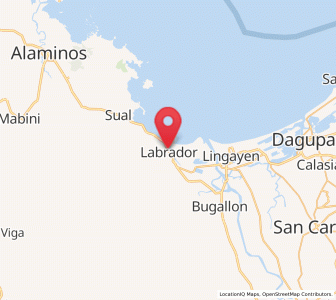 Map of Labrador, Ilocos