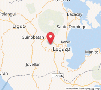 Map of Lacag, Bicol
