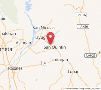 Map of Lagasit, Ilocos