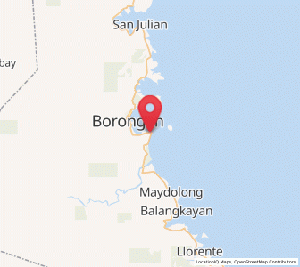Map of Lalawigan, Eastern Visayas