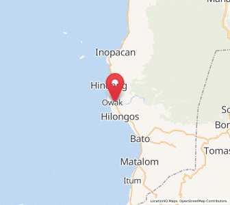 Map of Lamak, Eastern Visayas