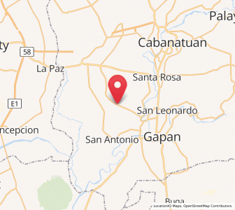 Map of Lambakin, Central Luzon
