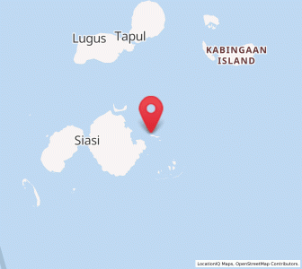 Map of Laminusa, Autonomous Region in Muslim Mindanao
