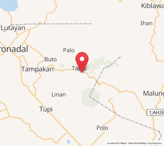 Map of Lampitak, Soccsksargen