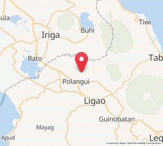 Map of Lanigay, Bicol