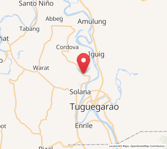 Map of Lanna, Cagayan Valley