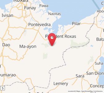 Map of Lantangan, Western Visayas