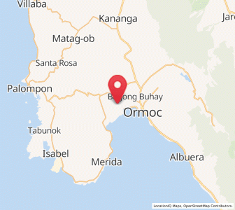Map of Lao, Eastern Visayas