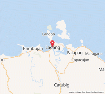 Map of Laoang, Eastern Visayas