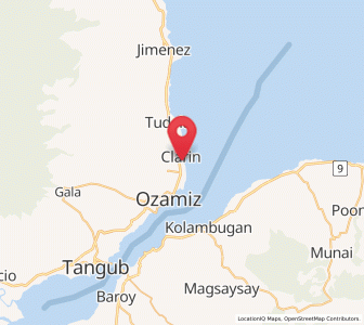 Map of Lapase, Northern Mindanao